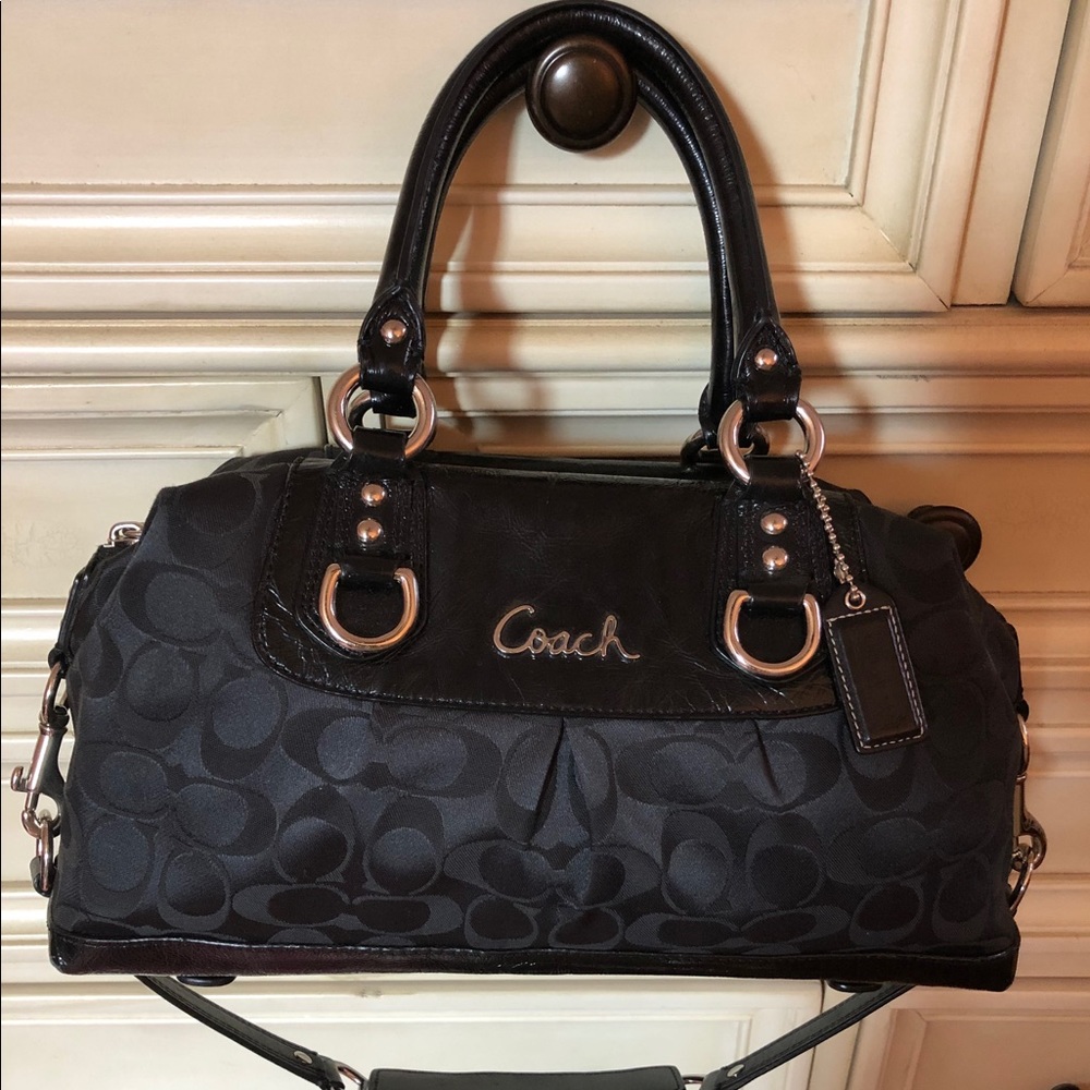 Black Coach hobo /purse / tote
